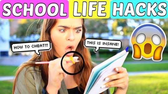 ⁣16 SCHOOL LIFE HACKS!