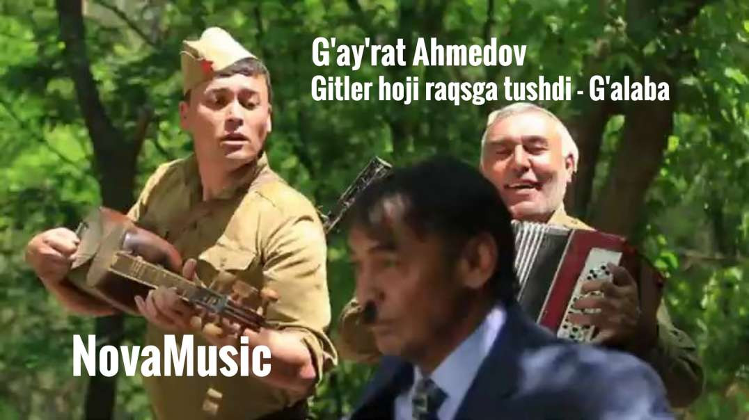 ⁣Gitler hoji raqsga tushdi - Gay'rat Ahmedov - G'alaba kuni bilan!!