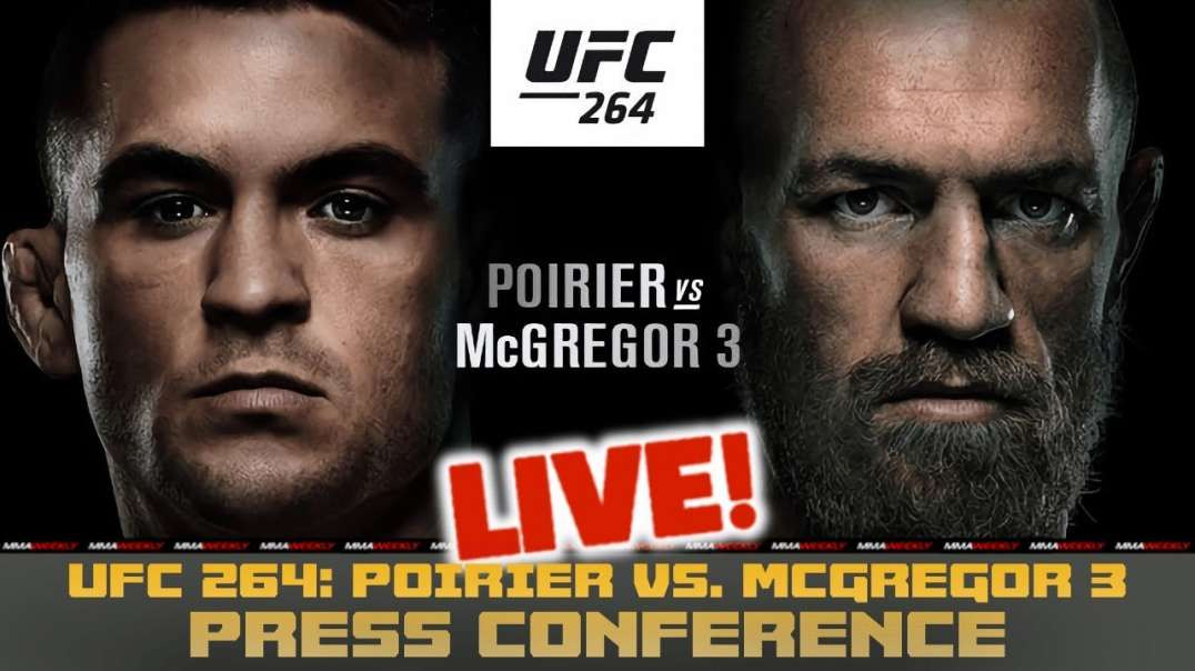 ⁣UFC 264 ⁣Прямой эфир MCGREGOR VS POIRIER LIVE | ОНЛАЙН ТРАНСЛЯЦИЯ