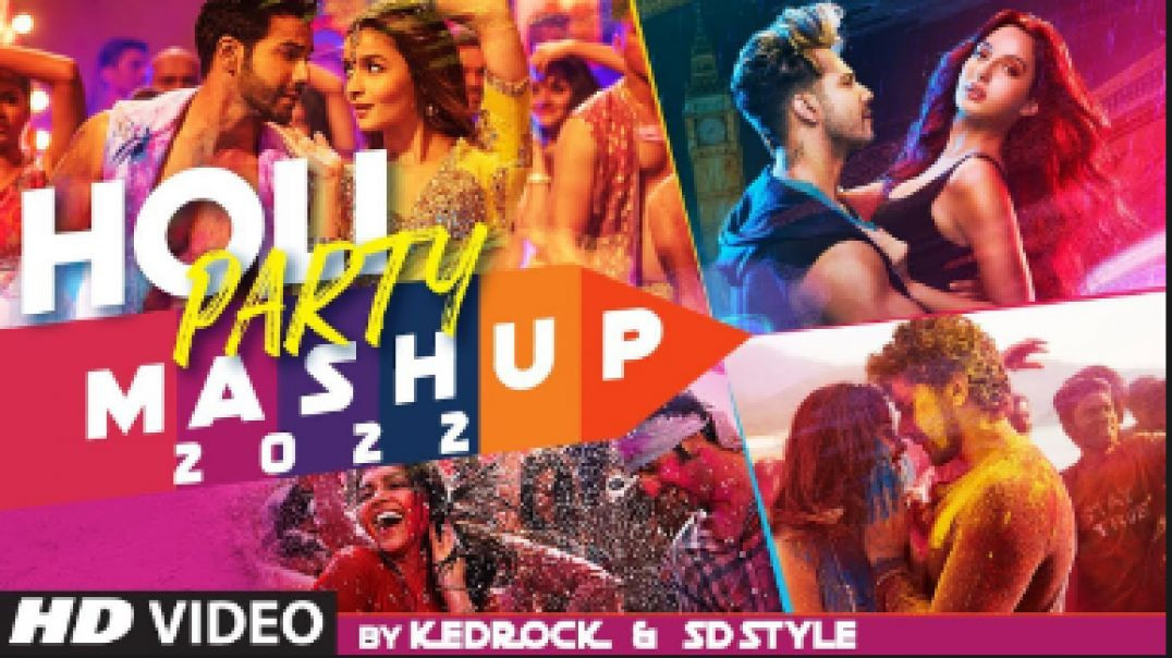 Holi Party Mashup - KEDROCK &amp;amp; SD Style - 2022 - Z-MUSIC
