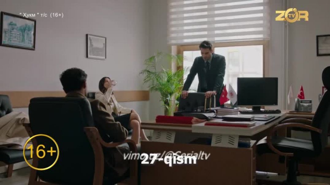 HUKM 27-28 QISM (TURK SERIAL) UZBEK TILIDA #PREMYERA