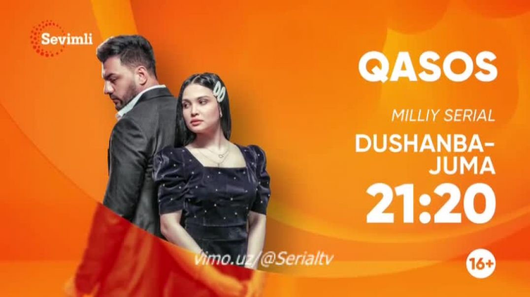 QASOS 19-20 QISM O'ZBEK SERIAL / YANGI SONI