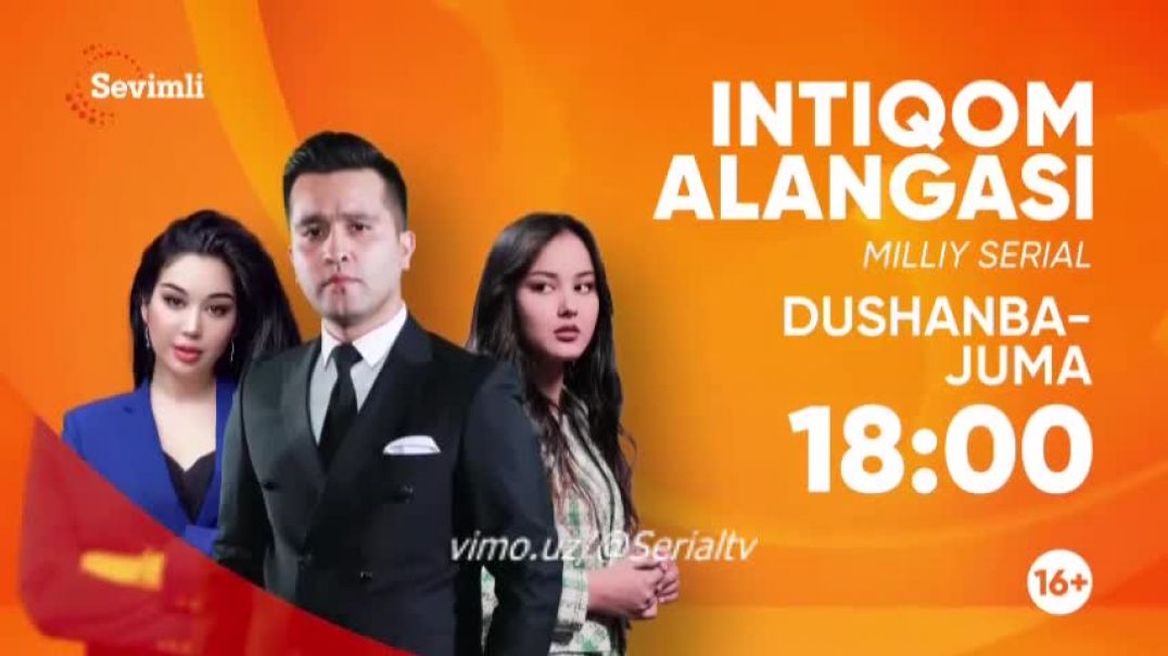 INTIQOM ALANGASI 14-15 QISM / O'ZBEK SERIAL / YANGI SONI