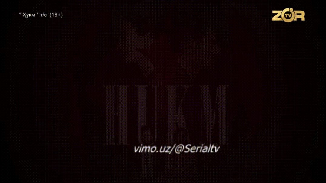 HUKM 165-166 QISM (TURK SERIAL) O'ZBEK TILIDA
