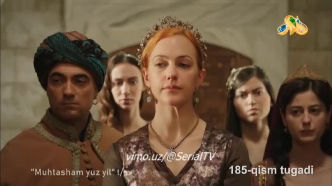 Muhtasham yuz yil 185-186 qism (Hurram Sulton Seriali) Uzbek tilida