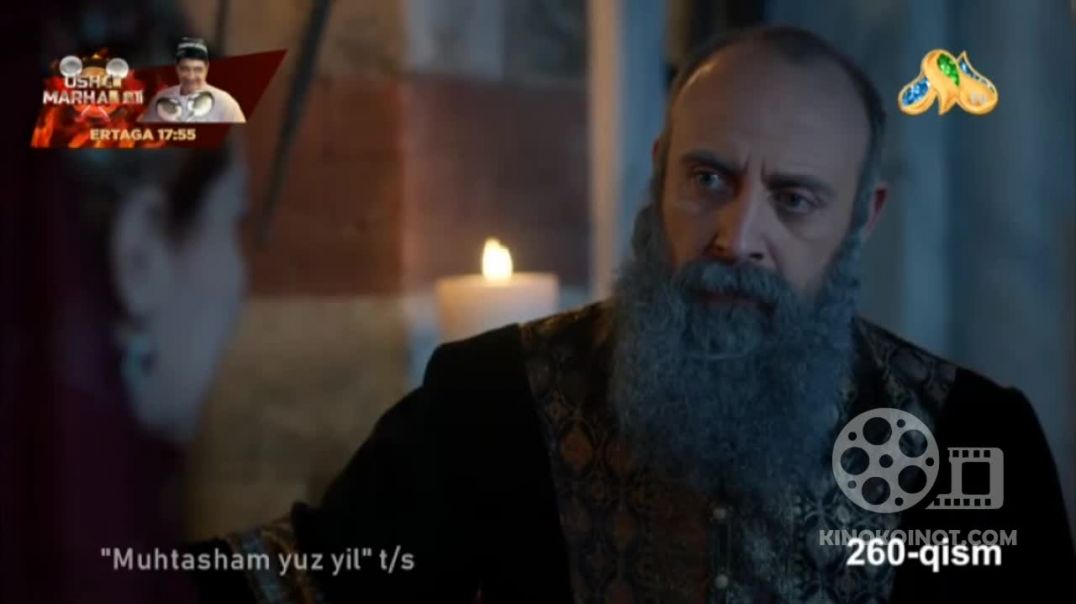 Muhtasham yuz yil 261-262 qism (Hurram Sulton Seriali HD) Uzbek tilida