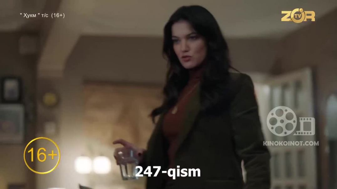 HUKM 247-248 QISM (TURK SERIAL) O'ZBEK TILIDA