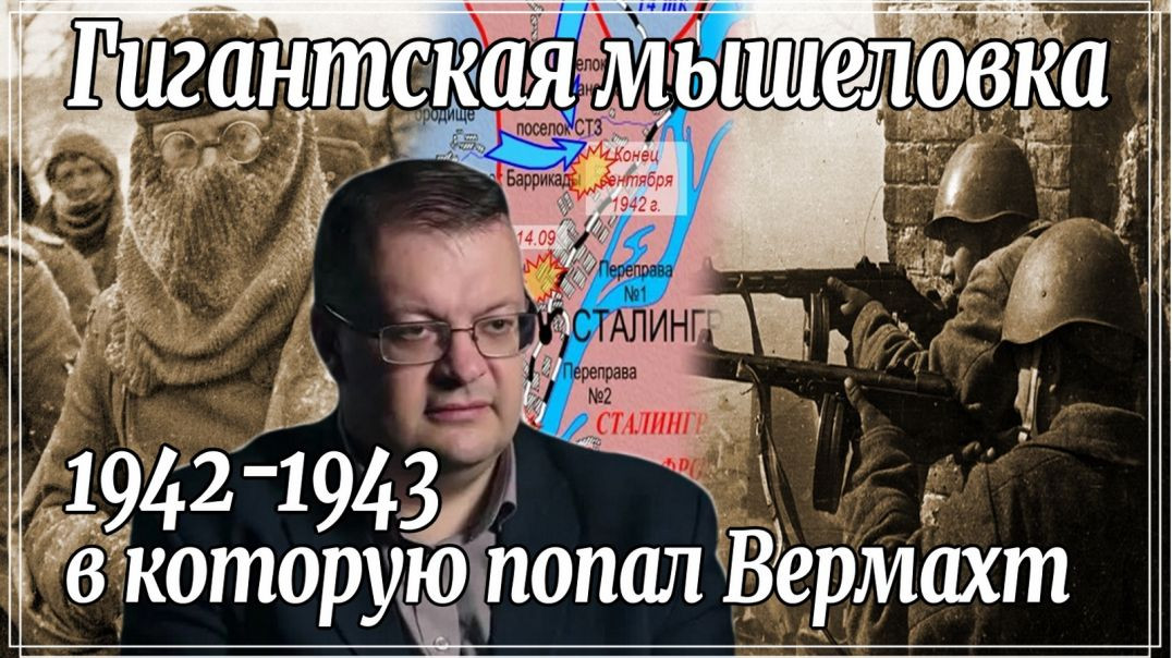 ⁣Сталинградская битва гиганская мышеловка в которую попал Гитлер. Алексей Исаев.