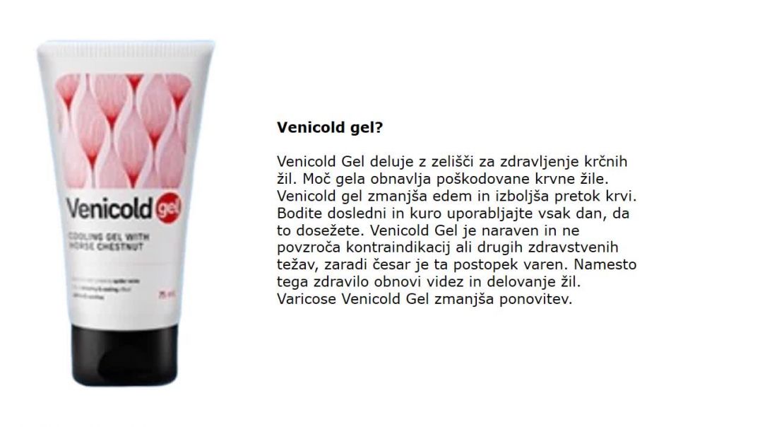 Venicold Gel Slovenia