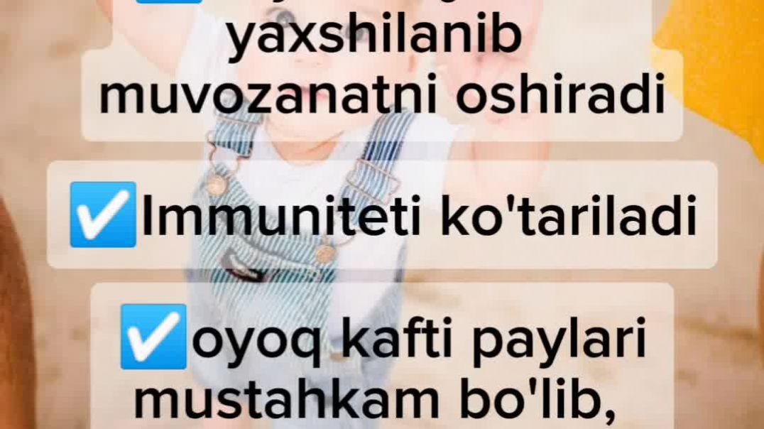 ⁣Oyoq kiyimsiz yurishning foydalari