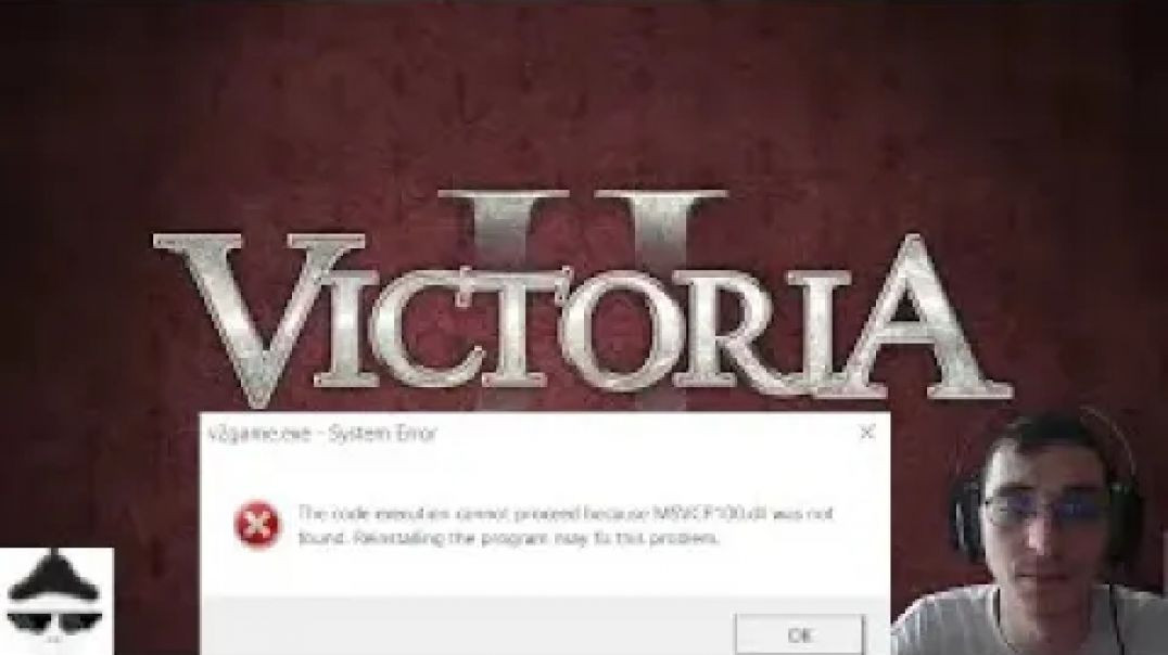 ⁣Ошибка MSVCP100dll при запуске игры Victoria 2