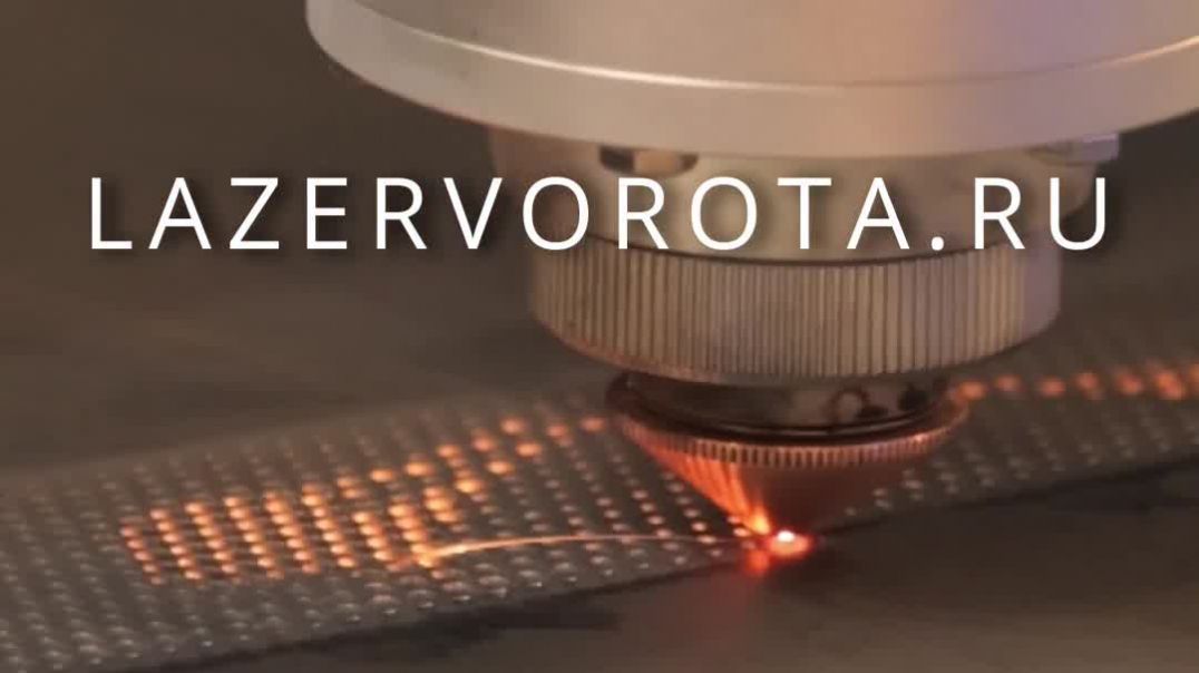 ⁣Лазерные ворота, сочетание дизайна и технологий