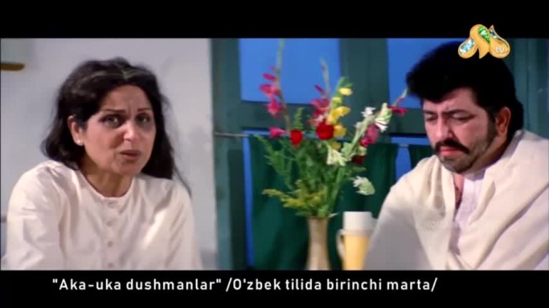 ⁣AKA UKA DUSHMANLAR (HIND KINO 1983) UZBEK TILIDA