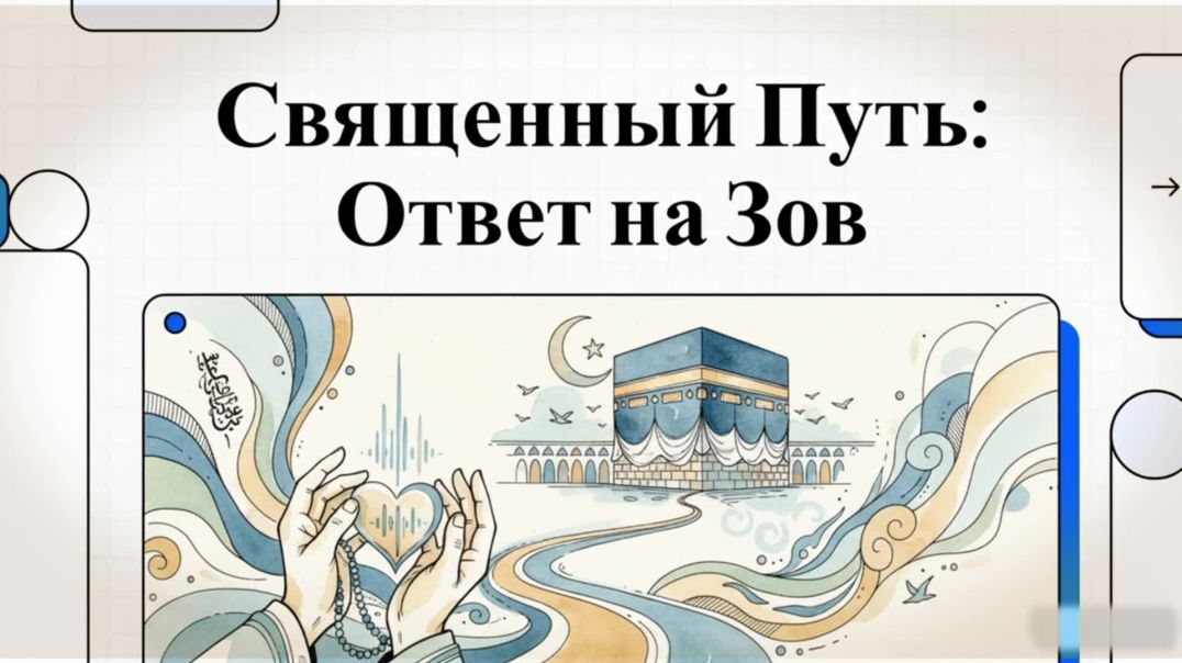 ⁣Хадж — это священный путь, ответ на зов Аллаха, который звучит в сердце каждого верующего