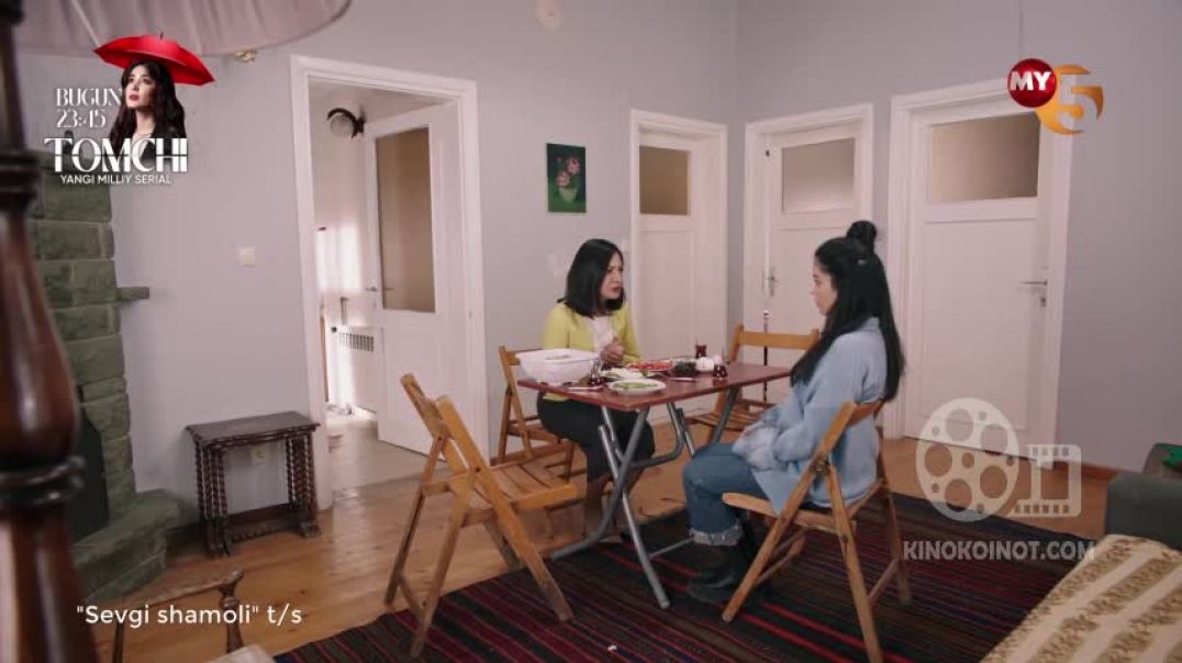 ⁣SEVGI SHAMOLI 15-16 QISM (TURK SERIALI) UZBEK TILIDA