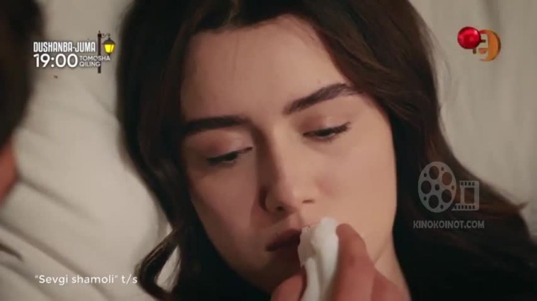 ⁣SEVGI SHAMOLI 33-34 QISM (TURK SERIALI) UZBEK TILIDA