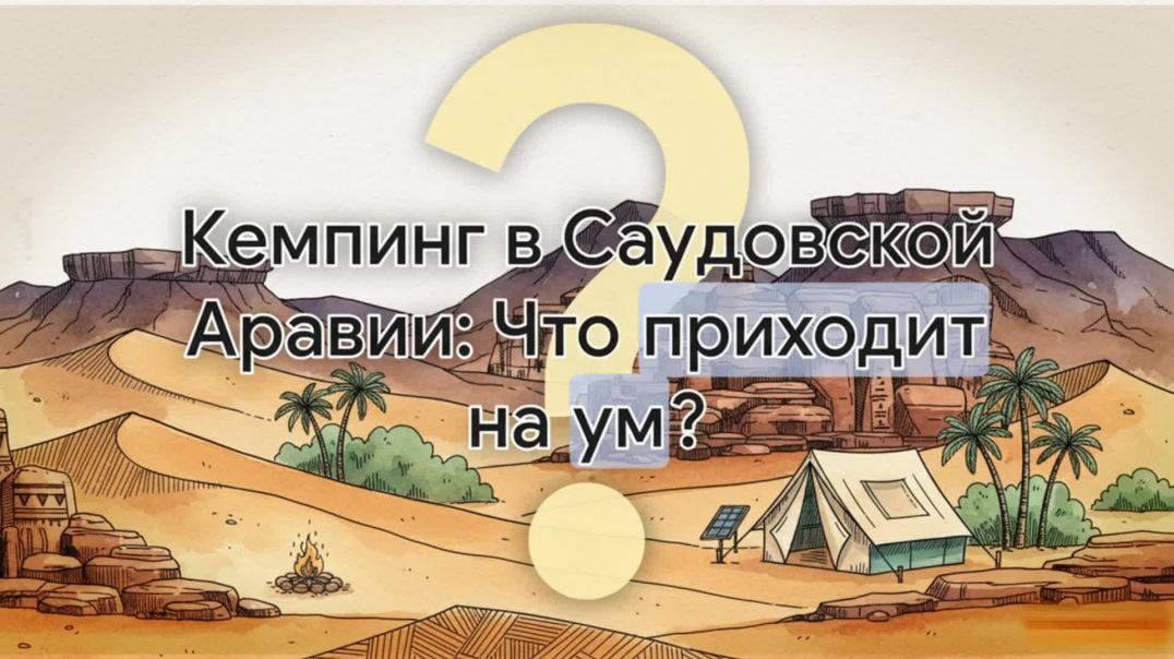 ⁣Кемпинг в Саудовской Аравии. Кемпинг в Саудовской Аравии: роскошь под звёздами пустыни