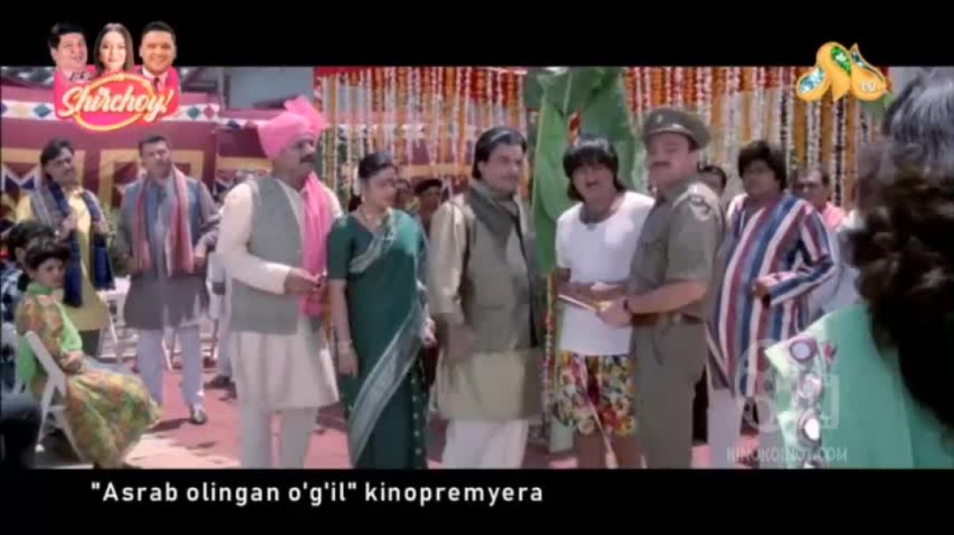 ⁣ASRAB OLINGAN O'G'IL / RAJA BABU (HIND KINO 2025) UZBEK TILIDA