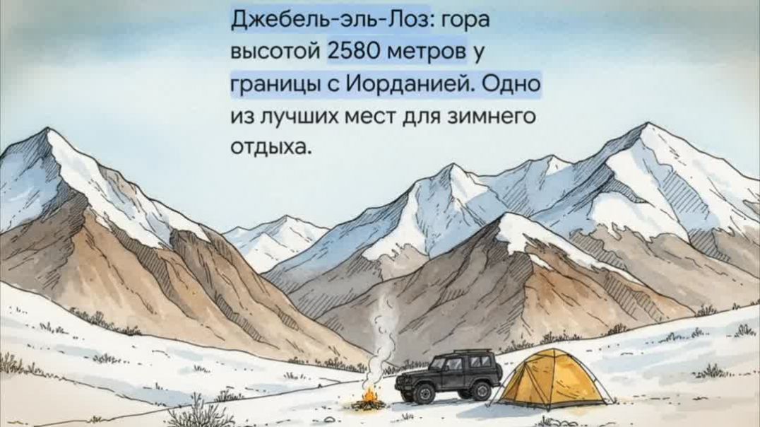 ⁣От снега в пустыне до звездной долины — удивительная природа Саудовской Аравии