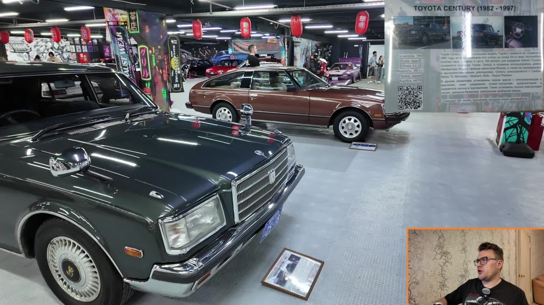 ⁣Музей японских ретро-мобилей Империя Вёдер // Buckets Empire