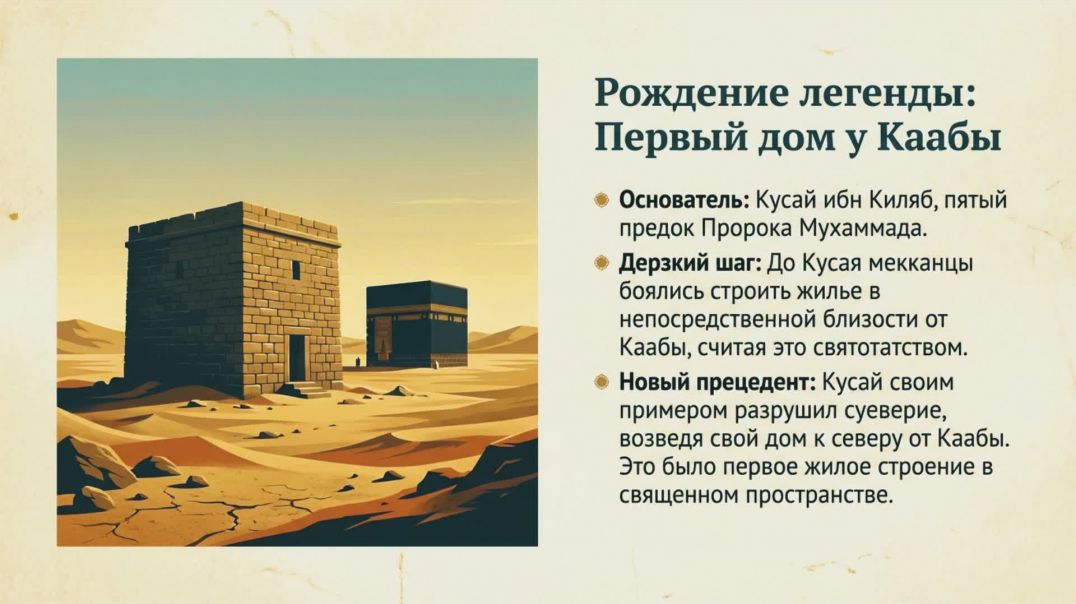 ⁣⁣Дар ан-Надва. Дом Собраний. Исторический обзор начала ХАДЖА и УМРЫ в СВЯЩЕННОЙ ЗЕМЛЕ КСА | Организо