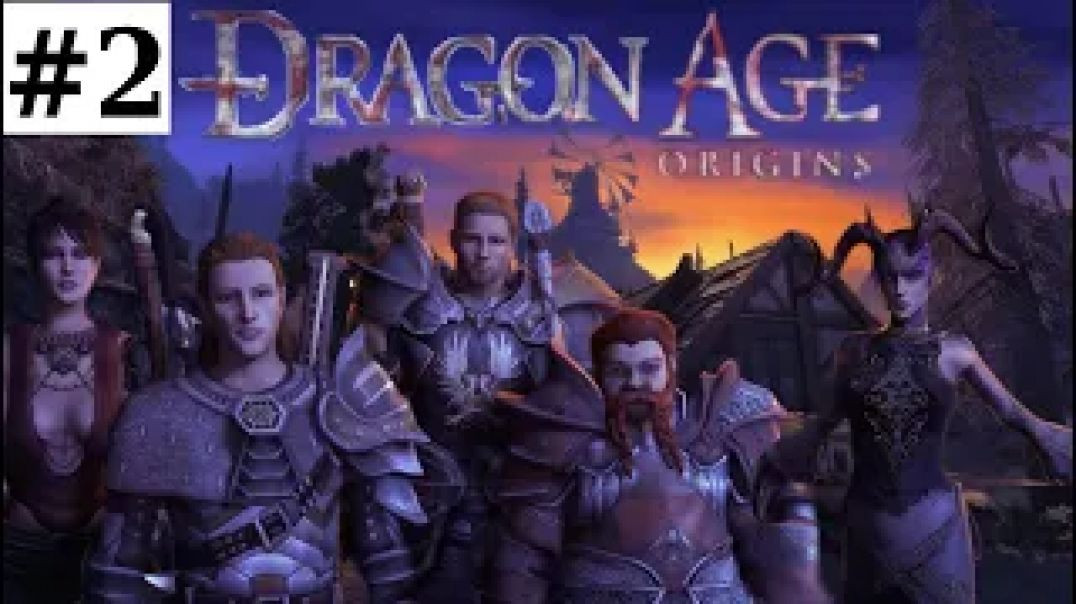 ⁣Серый страж эльф никто не может забыть древний замок Dragon Age Origins Ultimate Edition #2