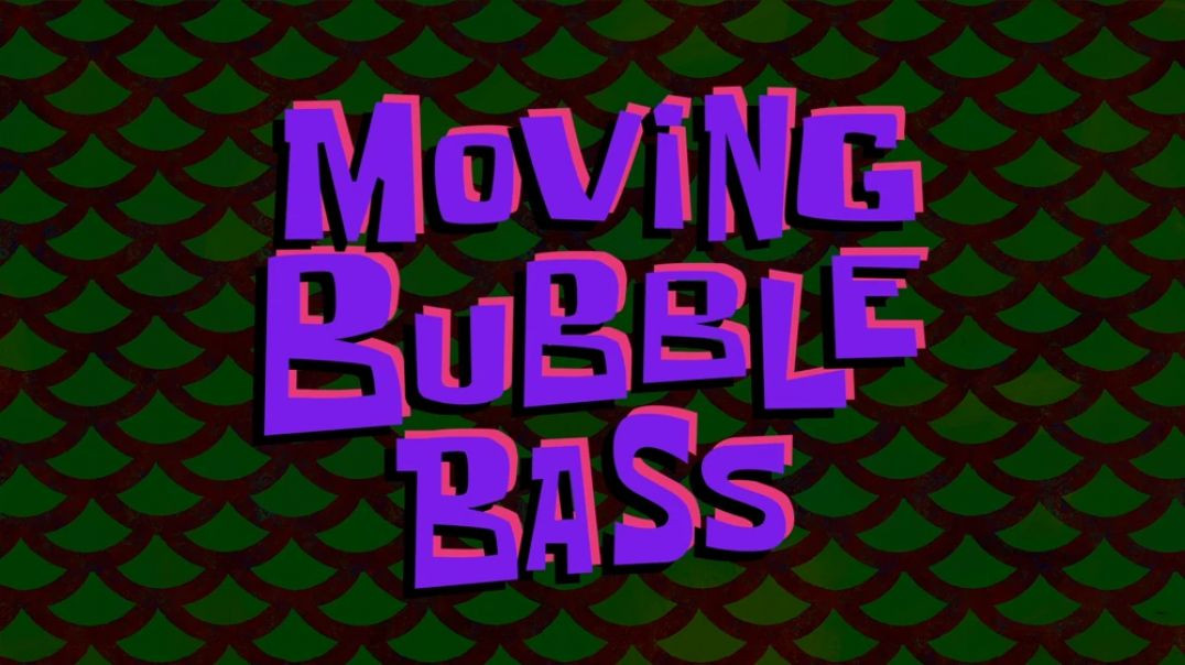 ⁣Moving Bubble Bass