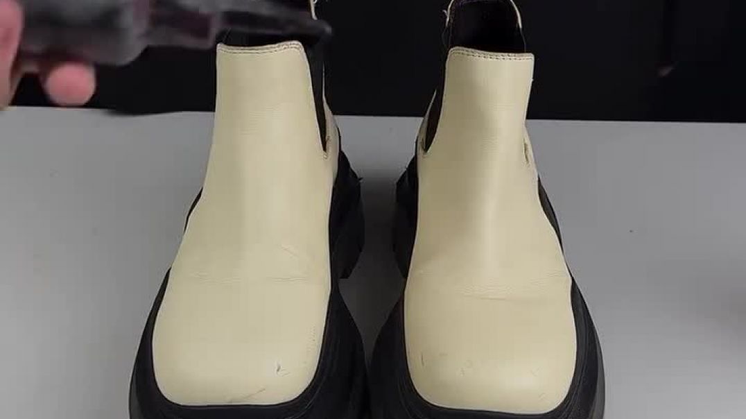 Реставрация обуви. Убили белую обувь? 😱 Мы восстановили цвет