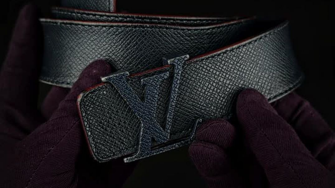 Блич Москва реставрация ремня Louis Vuitton, ремонт кожи и восстановление пряжки