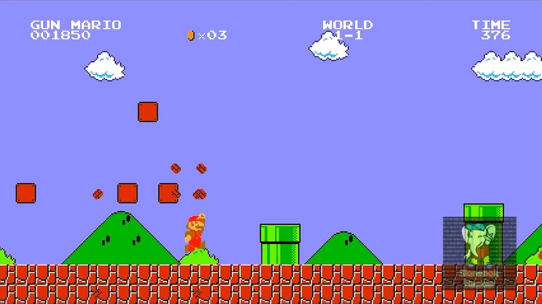 Super Mario - Super Gun Спидран