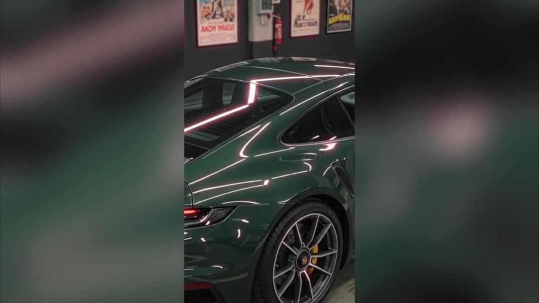 Сервис спорткаров Porsche 911 полировка авто защитные покрытия и оклейка зон риска