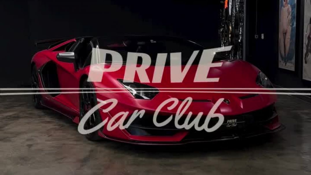 Lamborghini Aventador SVJ в Prive Car Club - профессиональный сервис спорткаров в Москве