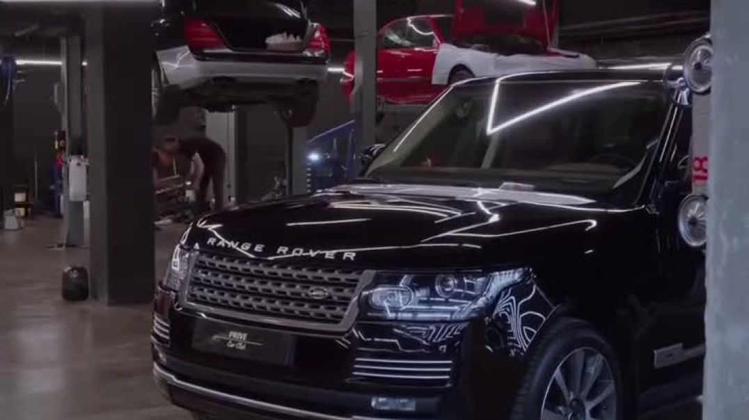 ⁣Range Rover после локального ремонта и защитные покрытия кузова в Prive Car Club